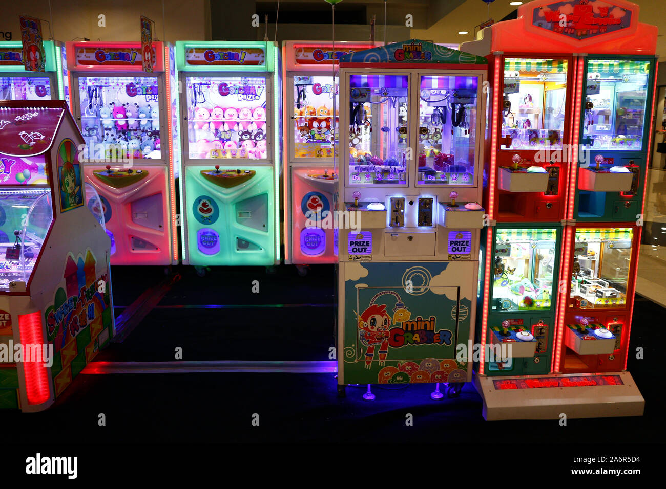 QUEZON CITY, PHILIPPINES OCTOBER 13, 2019 Assorted arcade game and