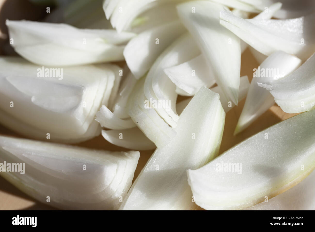 Chopped vegetables on white hi-res stock photography and images - Alamy