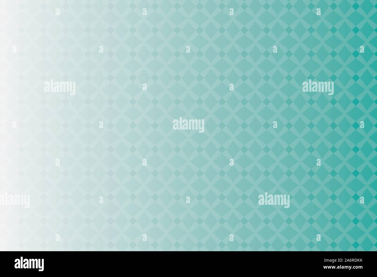 Geometric abstract background with aqua white gradient Stock Vector