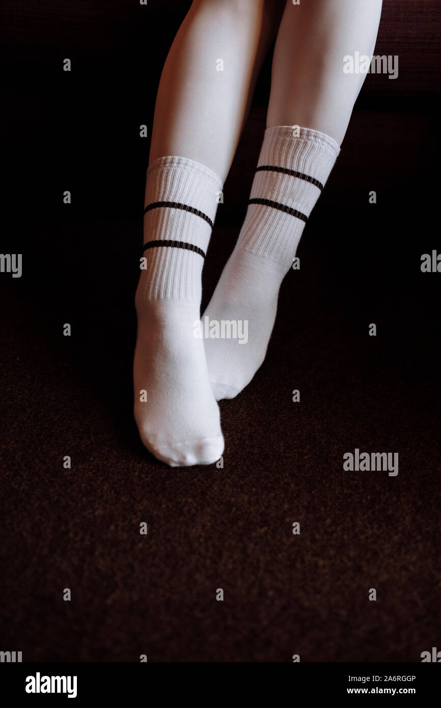 Girl Socks Stock Photos & Girl Socks Stock Images - Alamy