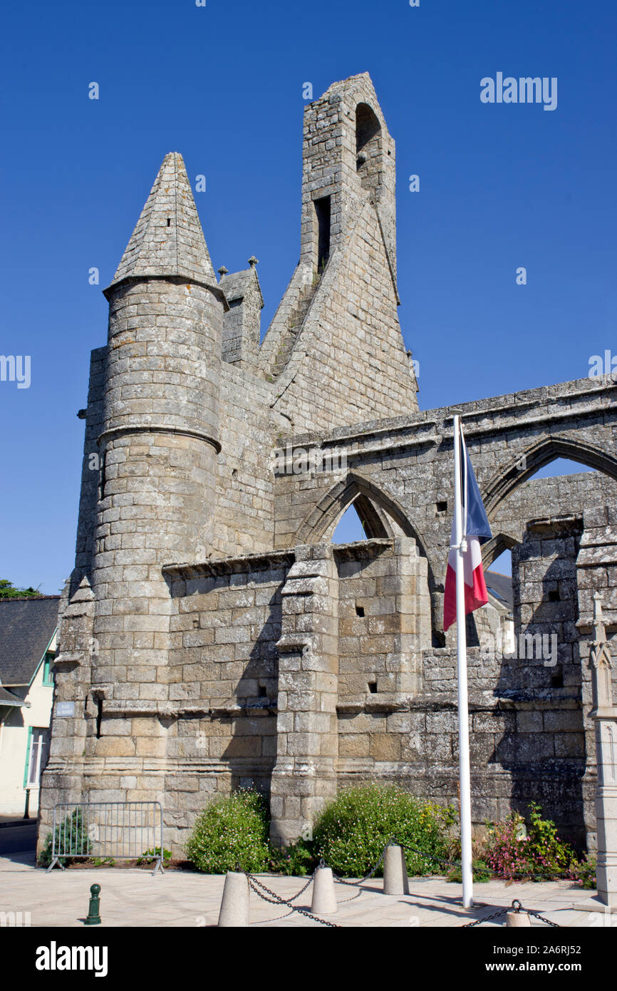Notre Dame du Murier, Batz sur Mer Stock Photo