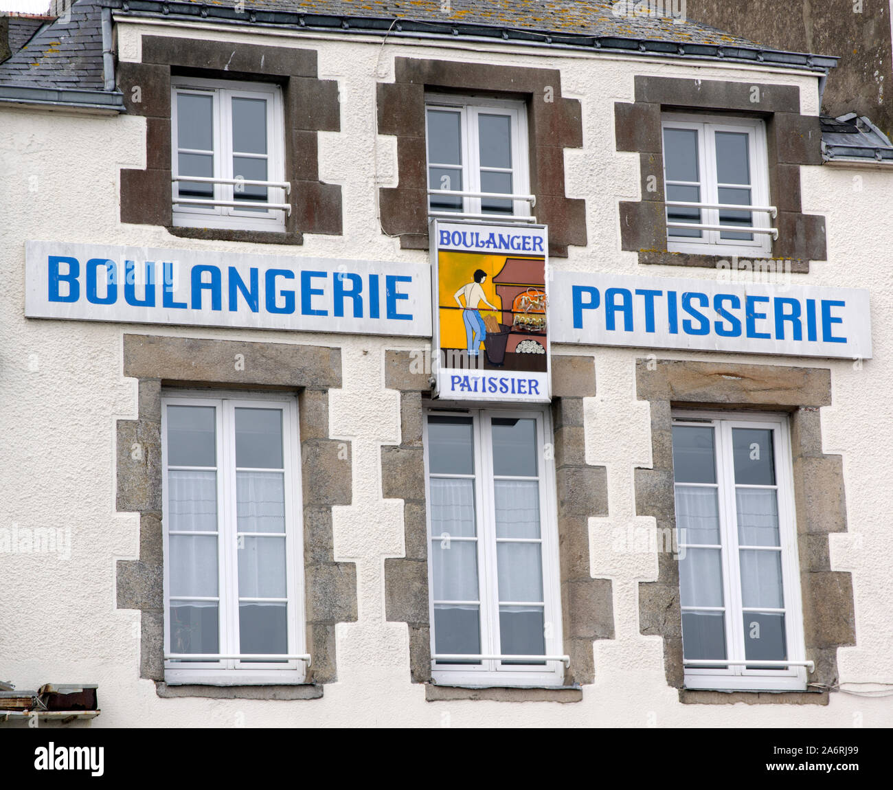 Boulangerie Patisserie, Le Croisic, Brittany Stock Photo