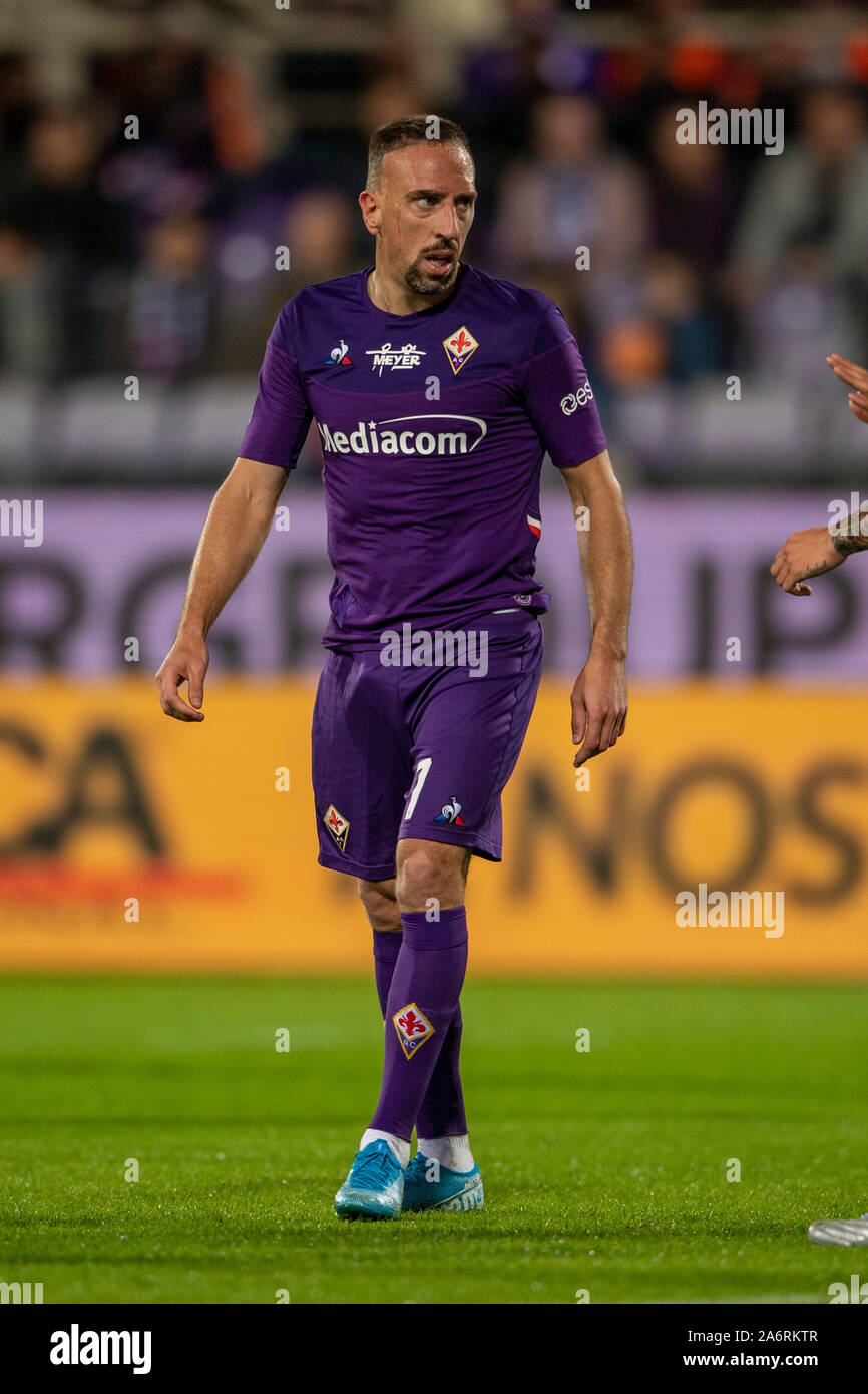 Franck Ribery Fiorentina During The Italian Serie A Match Between Franck Ribery Fiorentina During The Italian Serie A Match Between