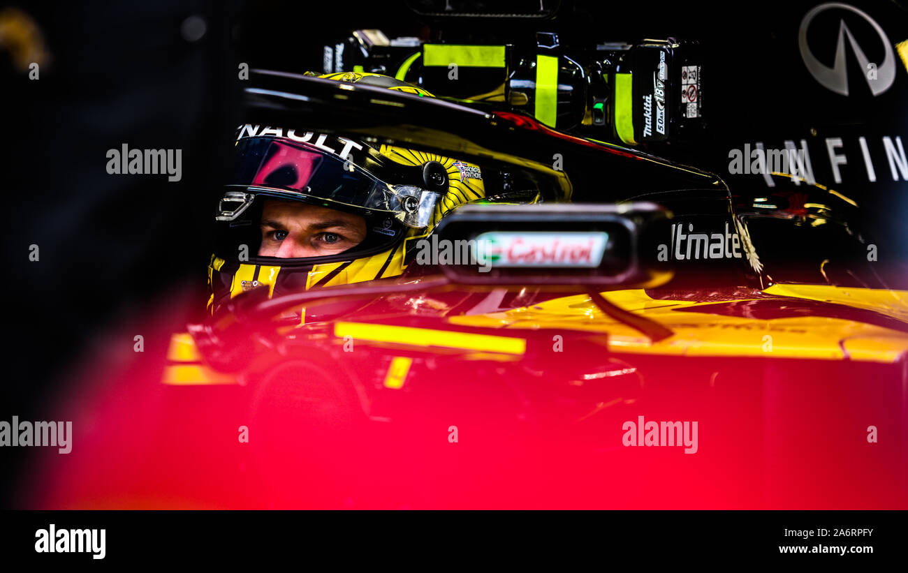 Italy/Monza - 07/09/2019 - #27 Nico Hulkenberg (GER, Renault Sport F1 Team, R.S. 19) during FP3 ahead of Qualifying for the Italian Grand Prix Stock Photo