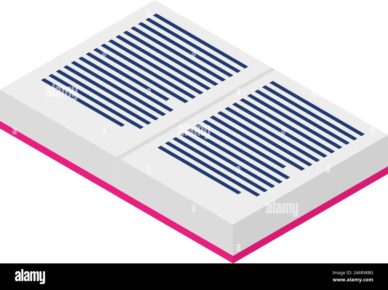 Open book icon, isometric style Stock Vector Image & Art - Alamy