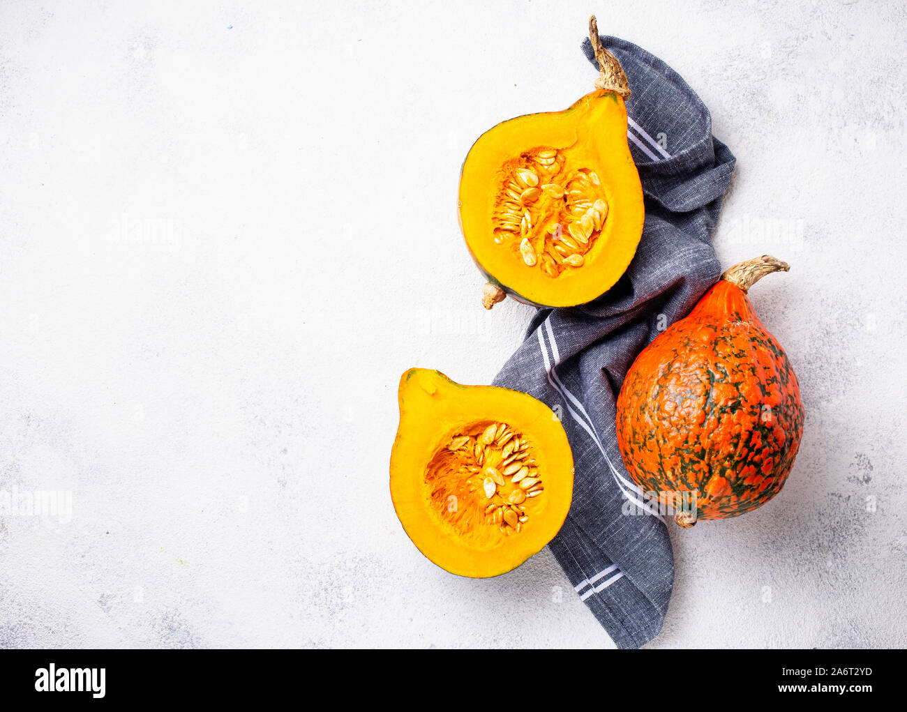 dissected-raw-hokkaido-pumpkin-with-seeds-stock-photo-alamy