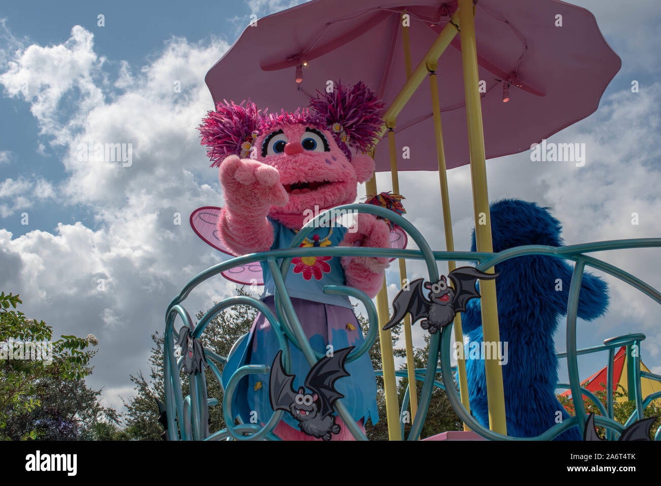 Orlando, Florida. October 24, 2019. Abby Cadabby in Sesame Street Party ...