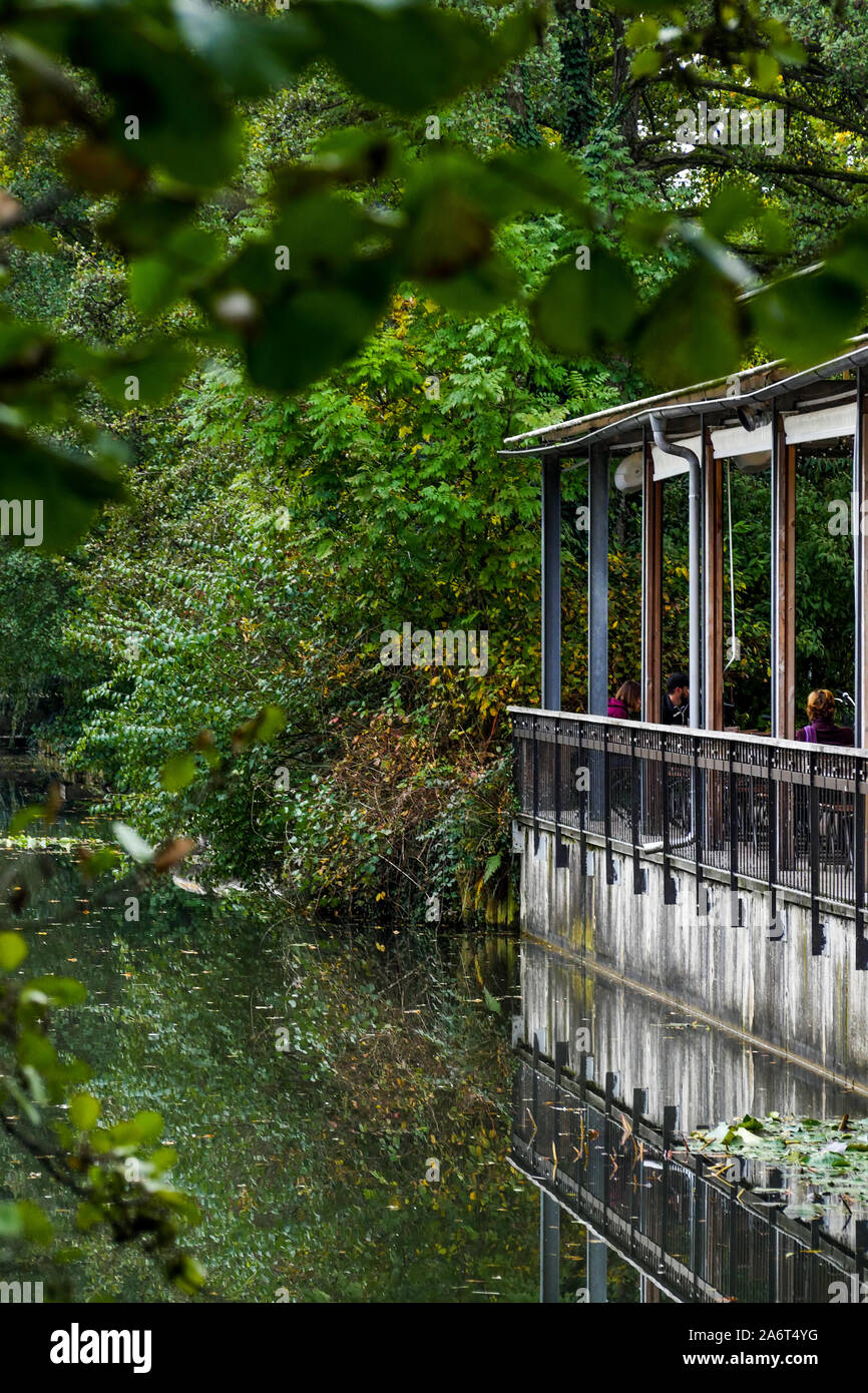 Ribnik Pond at Tivoli Park, Ljubljana, Slovenia Stock Photo - Alamy