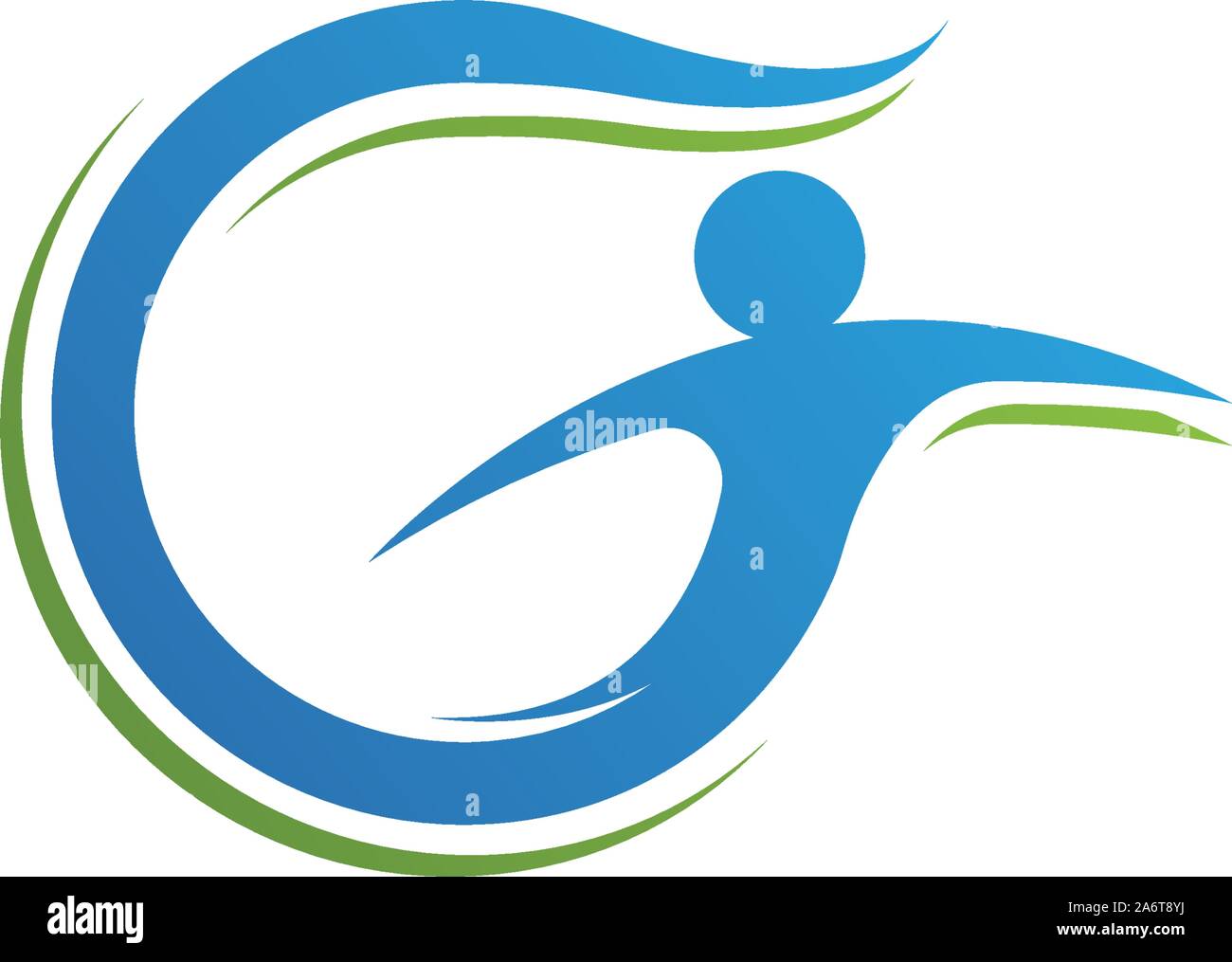 Letter logo people leaf Stock Vector Images Alamy