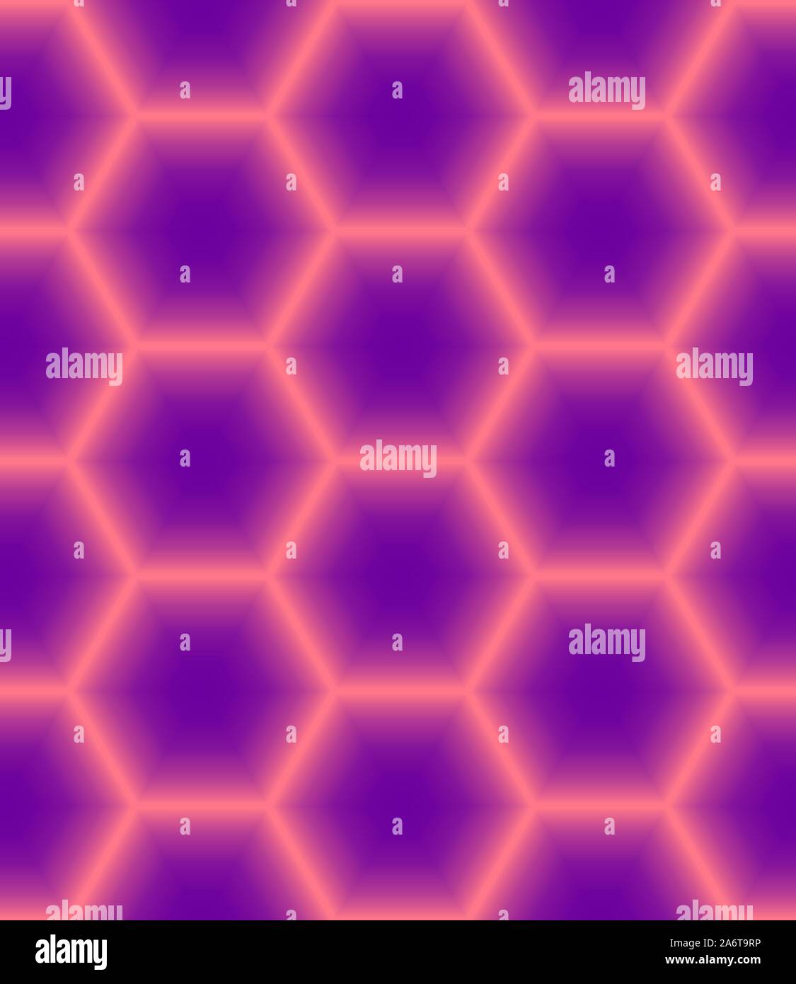 Honycomb gradient seamless pattern Stock Vector