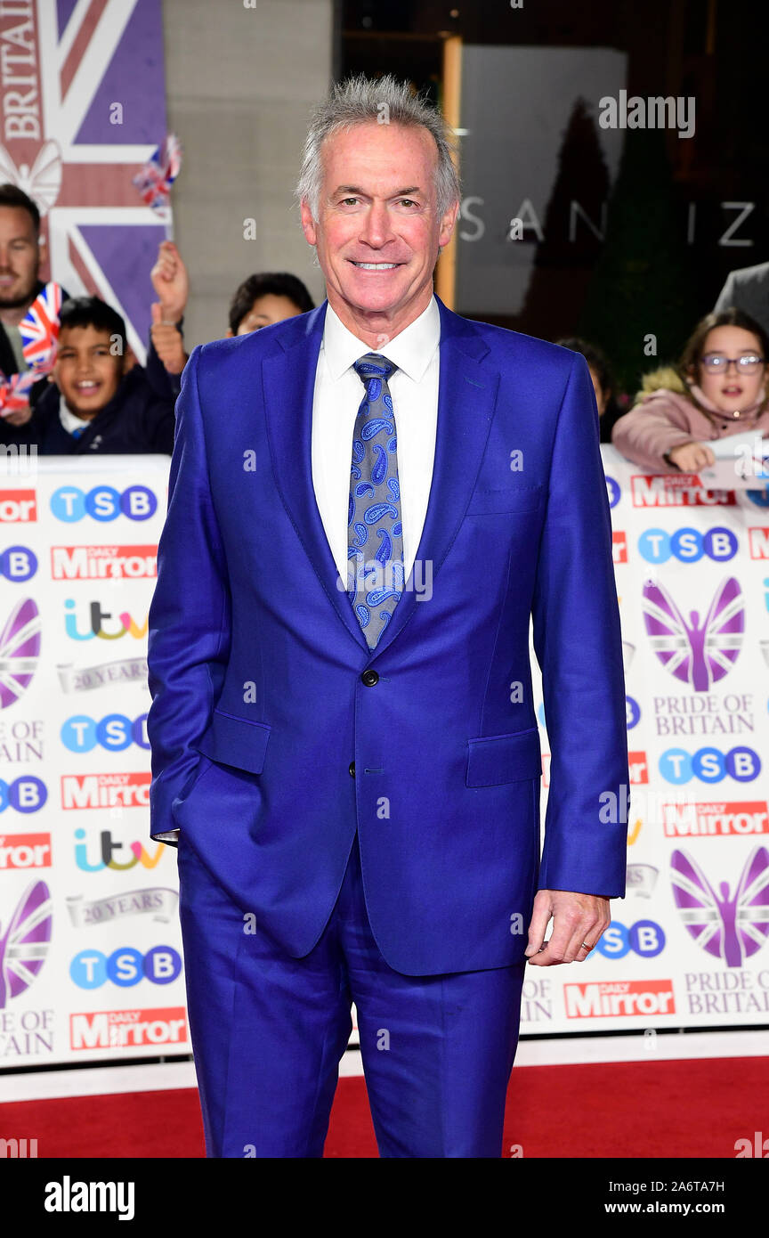 Hilary Jones arriving for the Pride of Britain Awards held at the The