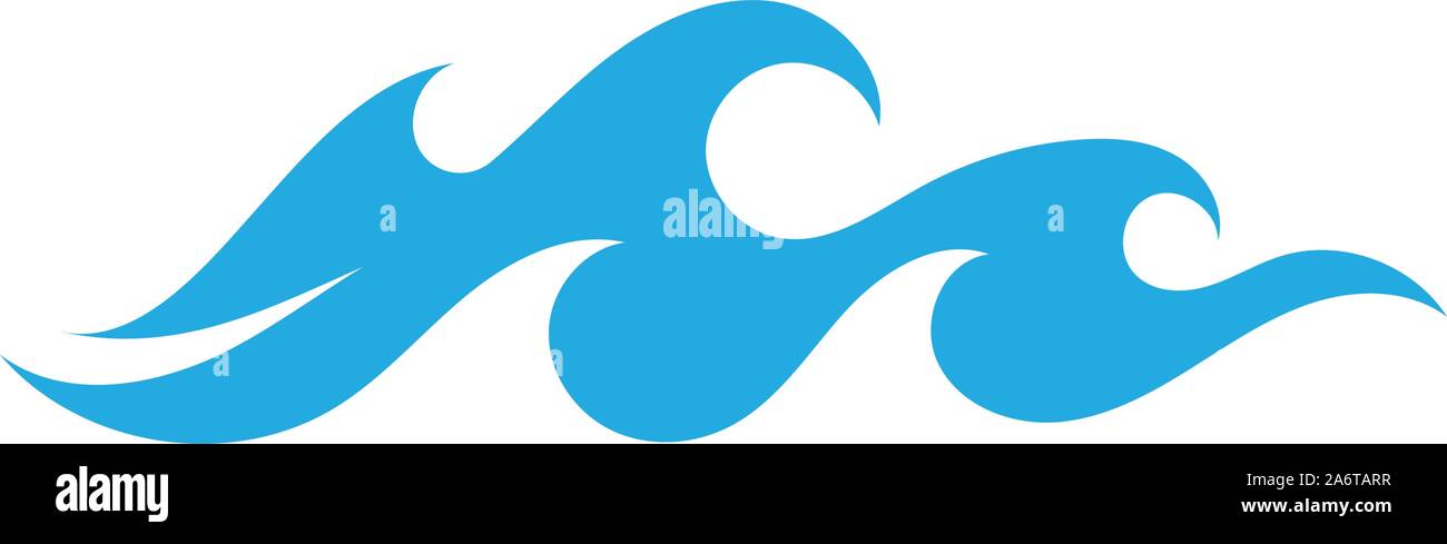 Water wave logo vector illustration design Stock Vector Image & Art - Alamy