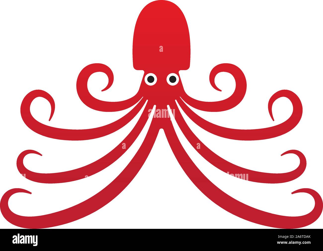 octopus vector icon illustration design template Stock Vector Image ...