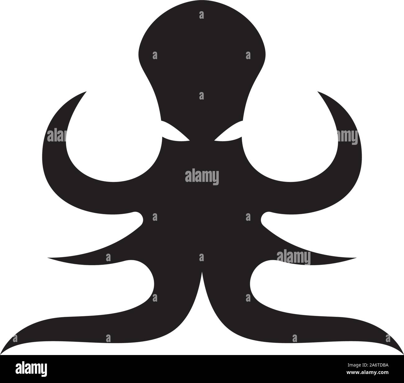 octopus vector icon illustration design template Stock Vector Image ...