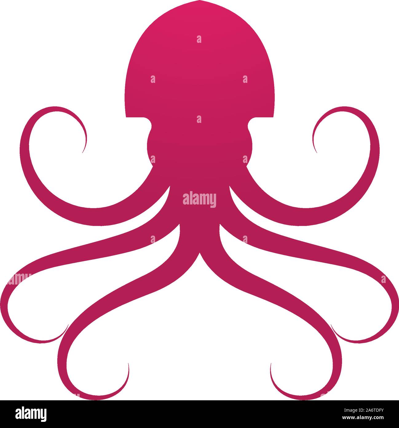 octopus vector icon illustration design template Stock Vector Image ...