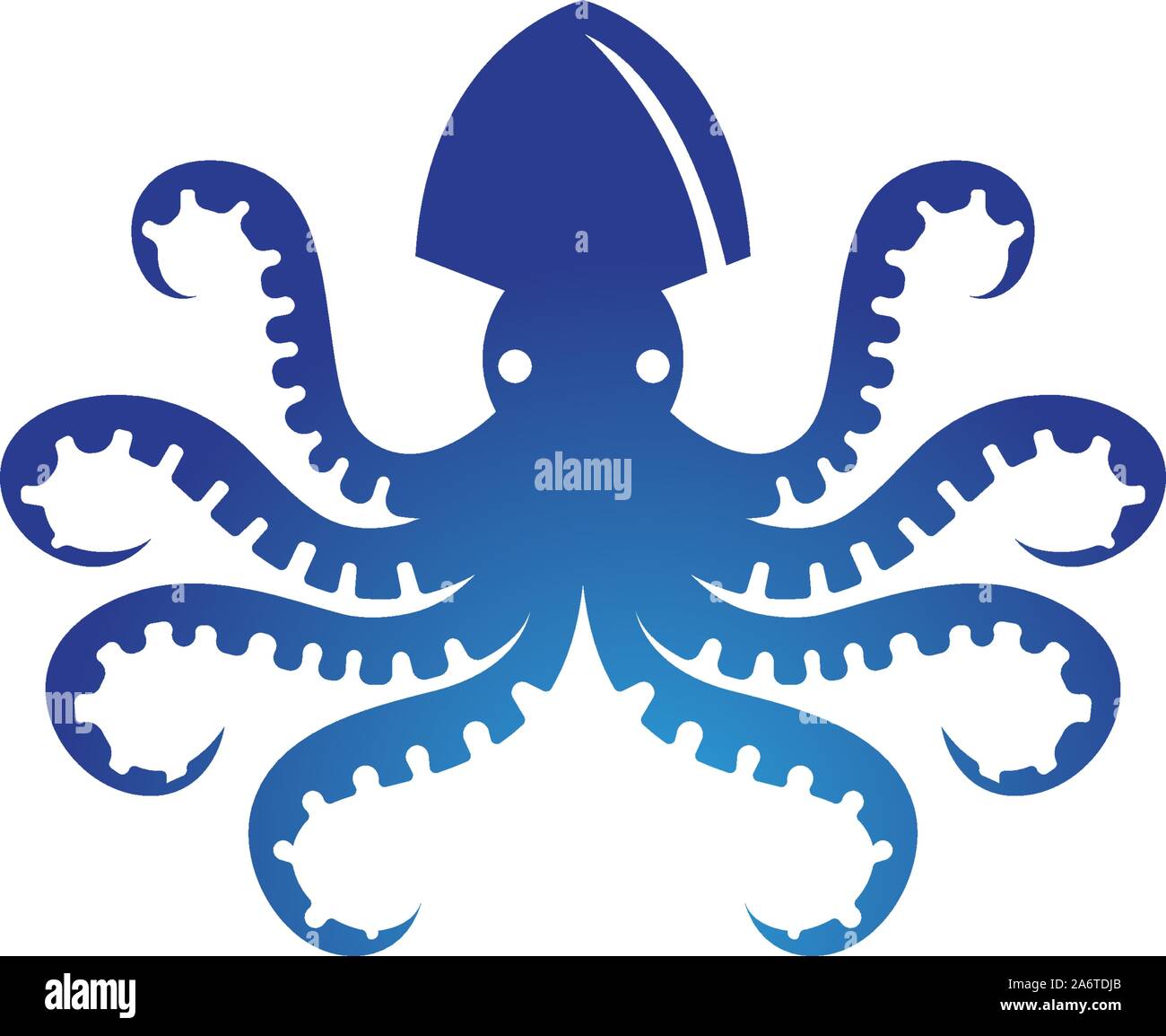 octopus vector icon illustration design template Stock Vector Image ...