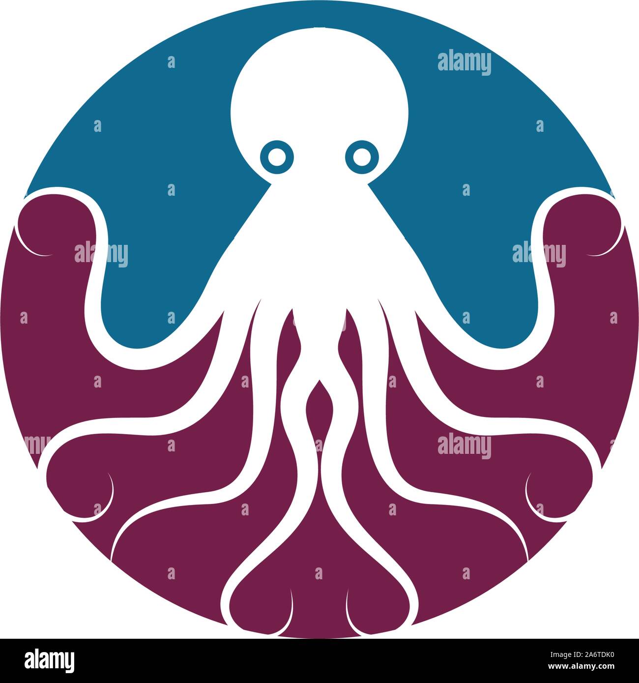 octopus vector icon illustration design template Stock Vector Image ...