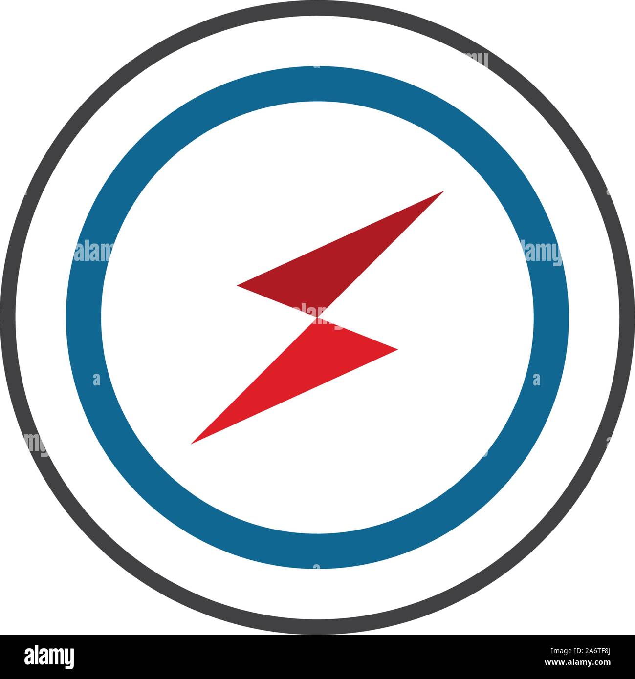 Compass icon Template vector icon illustration design Stock Vector