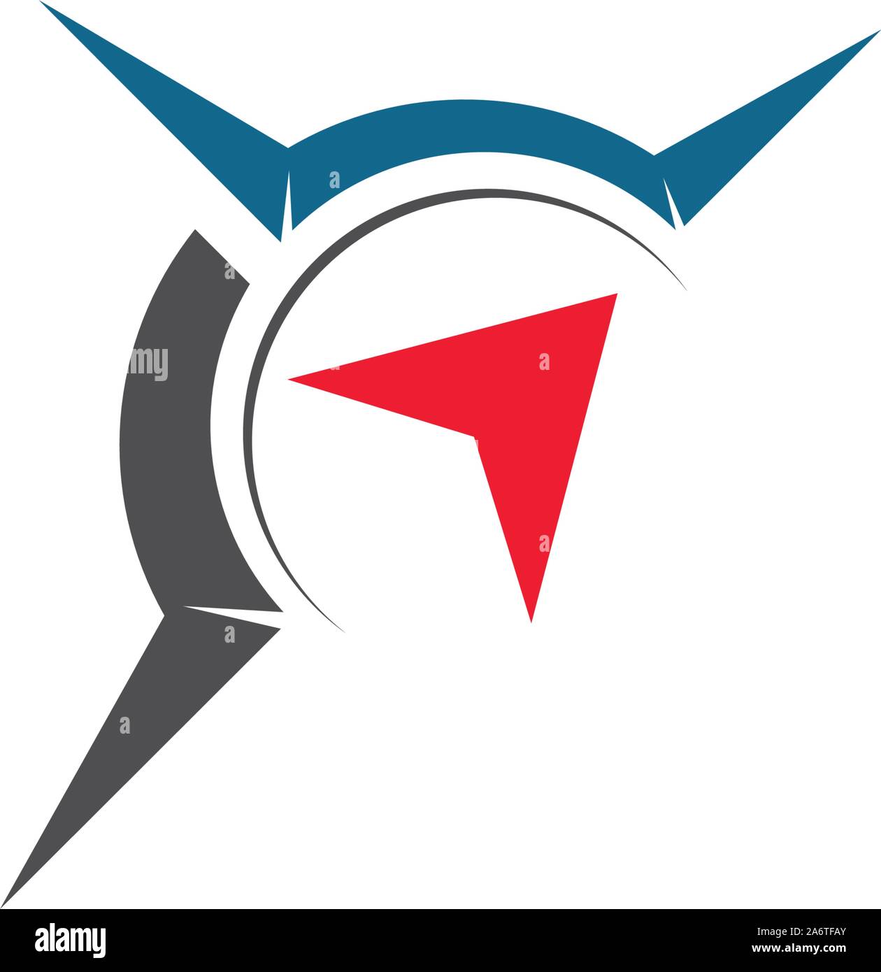 Compass logo and icon symbol vector Stock Vector Image & Art Alamy