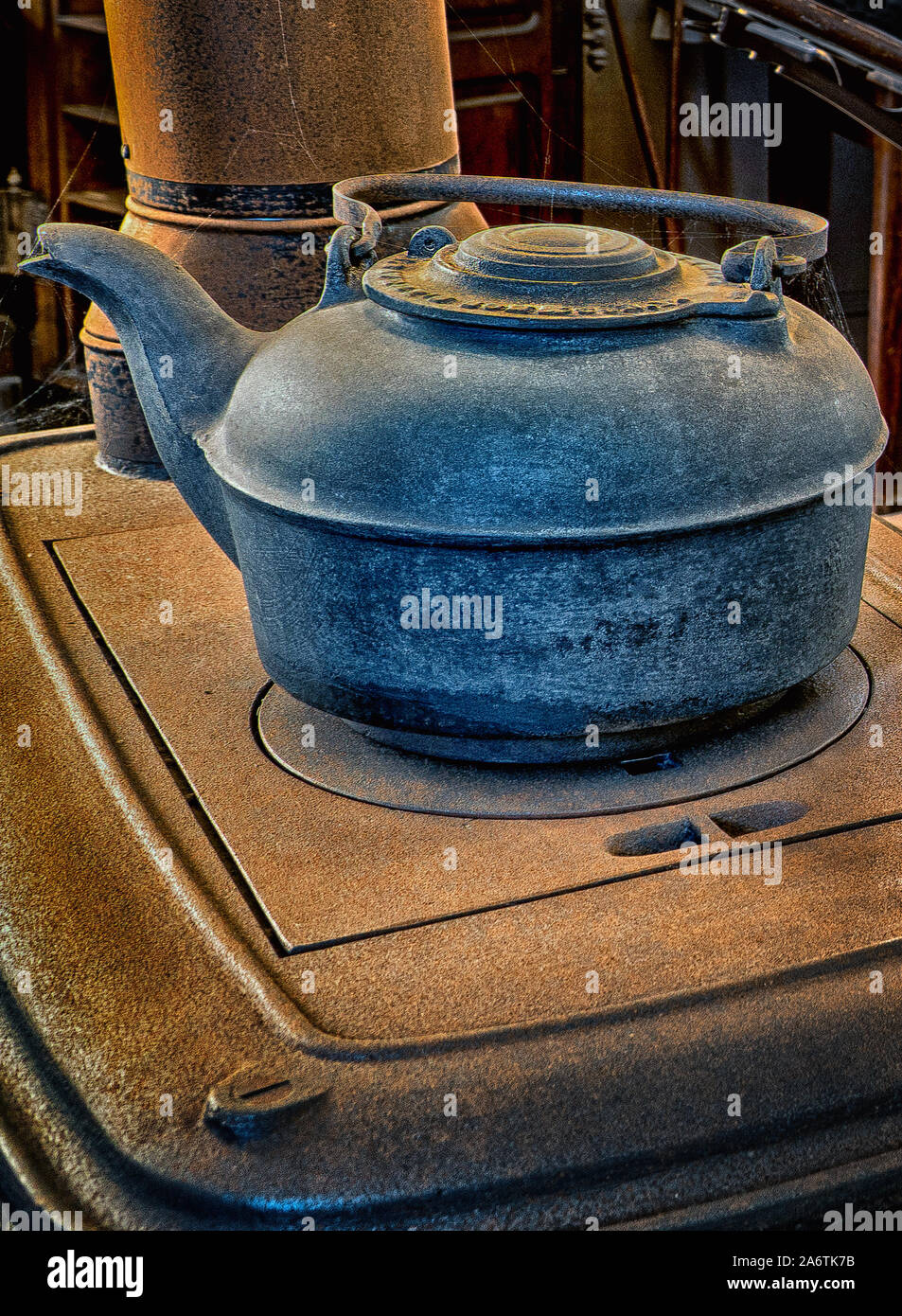 Kettle boiling on the stove hires stock photography and images Alamy