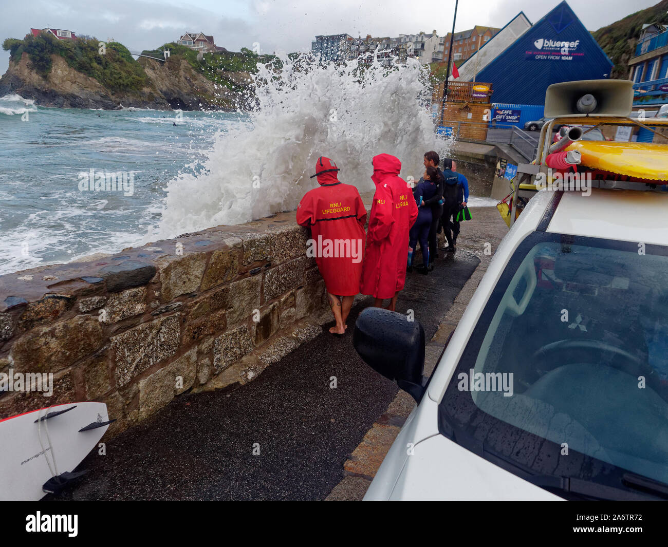 Newquay, Cornwall, England, 27th September 2019. UK weather Spring