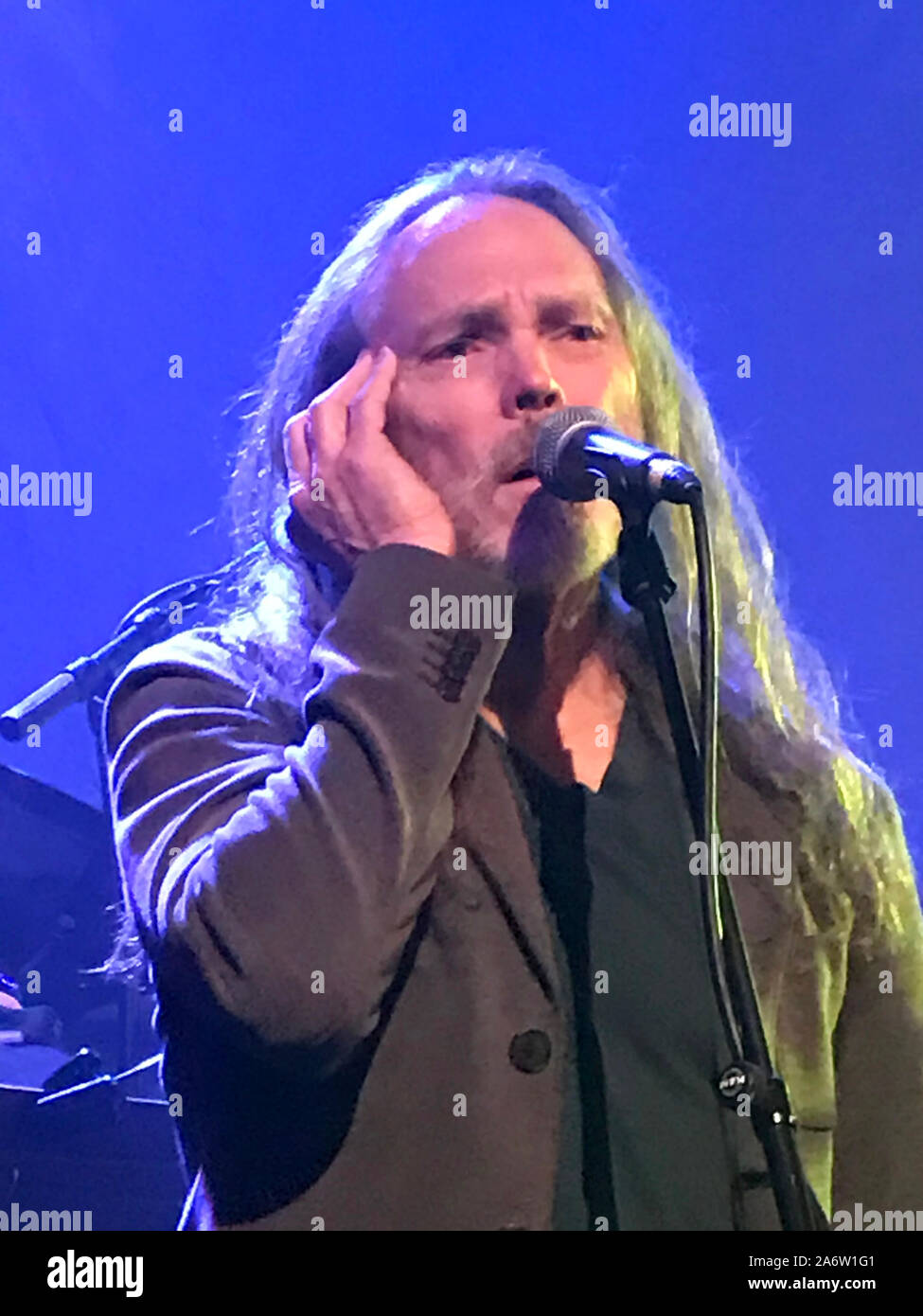Timothy B. Schmidt of Eagles performing at the Troubadour in Los Angeles circa 2019 Stock Photo