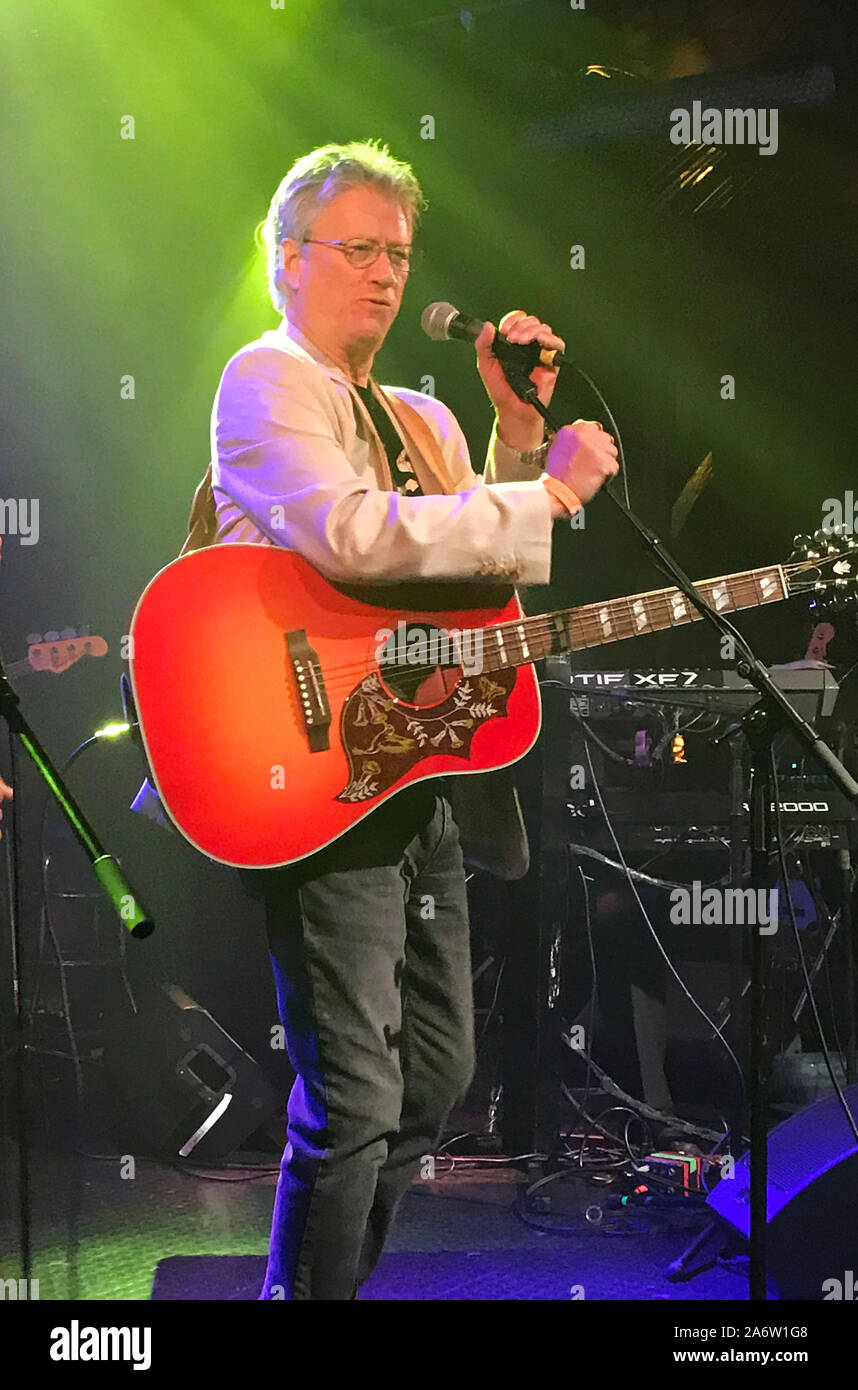 Richie Furay of Buffalo Springfield and Poco performing at the Troubadour in Los Angeles circa 2019 Stock Photo
