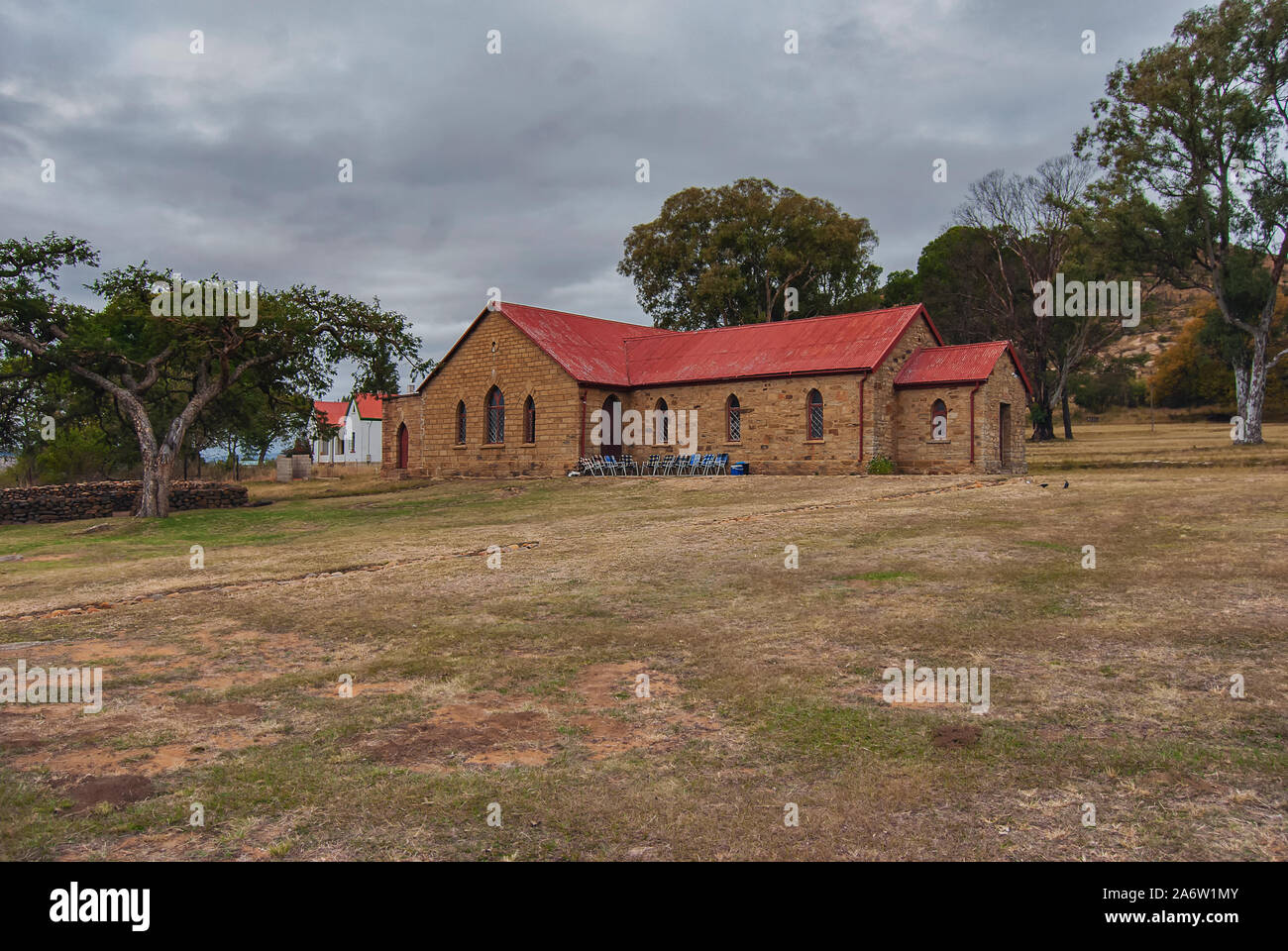 The buildings at the mission station of Rorke's Drift where one of the