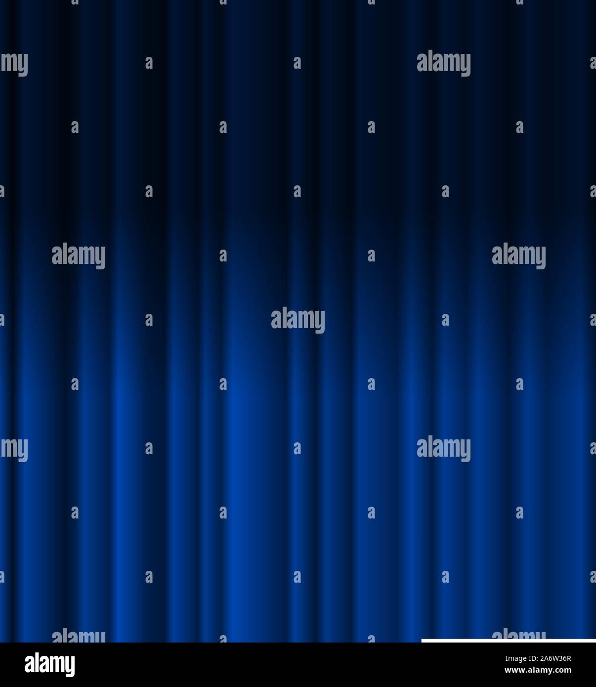 Opened luxury blue realistic curtain stage backdrop. Grand open theater event velvet fabric drape opening ceremony. Vector theatre cinema premiere presentation isolated drapery cloth illustration Stock Vector