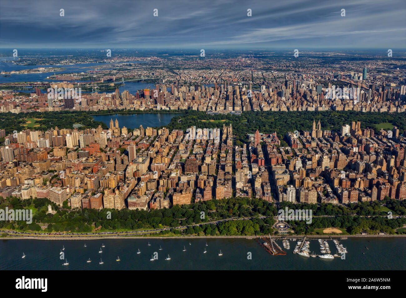 Central park new york aerial hi-res stock photography and images - Alamy