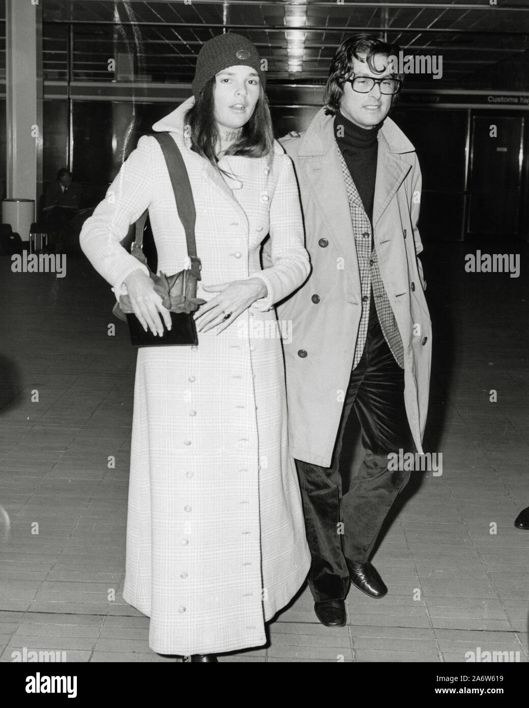 Ali MacGraw and her husband Robert Evans, March 1971 Photo Credit The