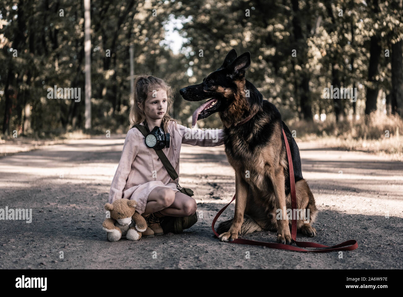 german shepherd teddy bear