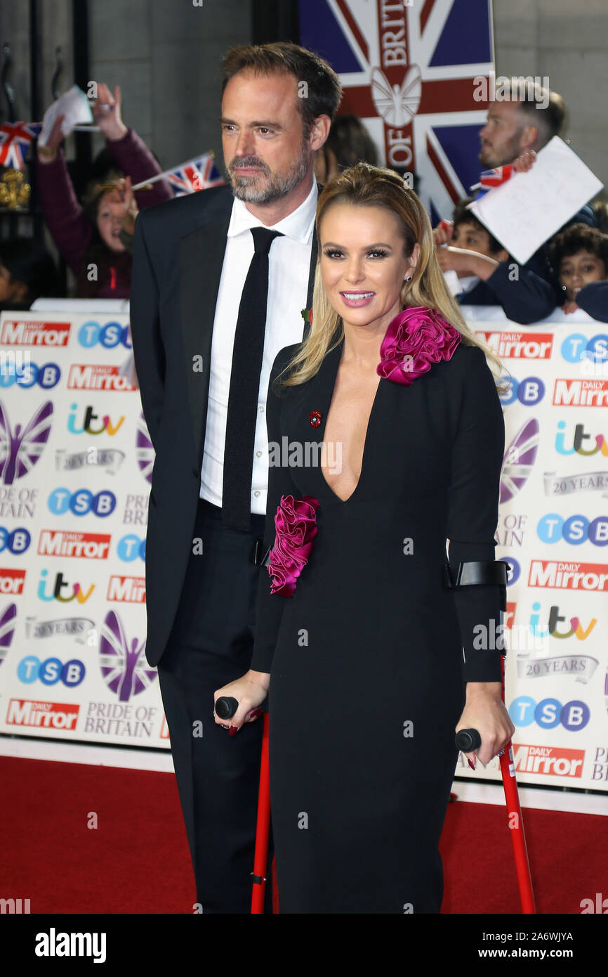 Jamie Theakston and Amanda Holden, Pride of Britain Awards 2019