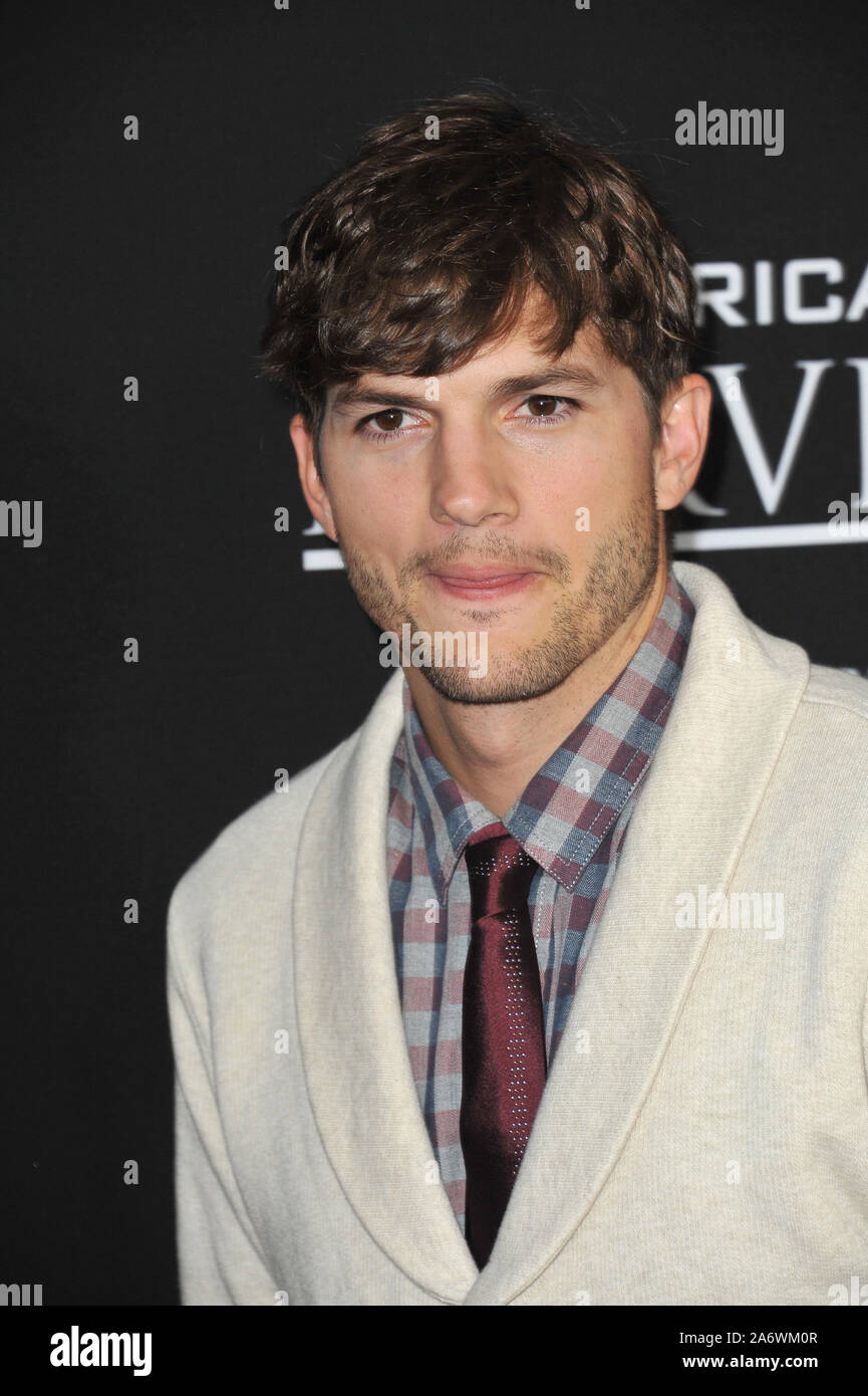 LOS ANGELES, CA. August 13, 2013 Ashton Kutcher at the Los Angeles