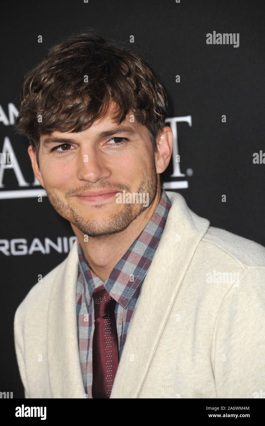 LOS ANGELES, CA. August 13, 2013 Ashton Kutcher at the Los Angeles