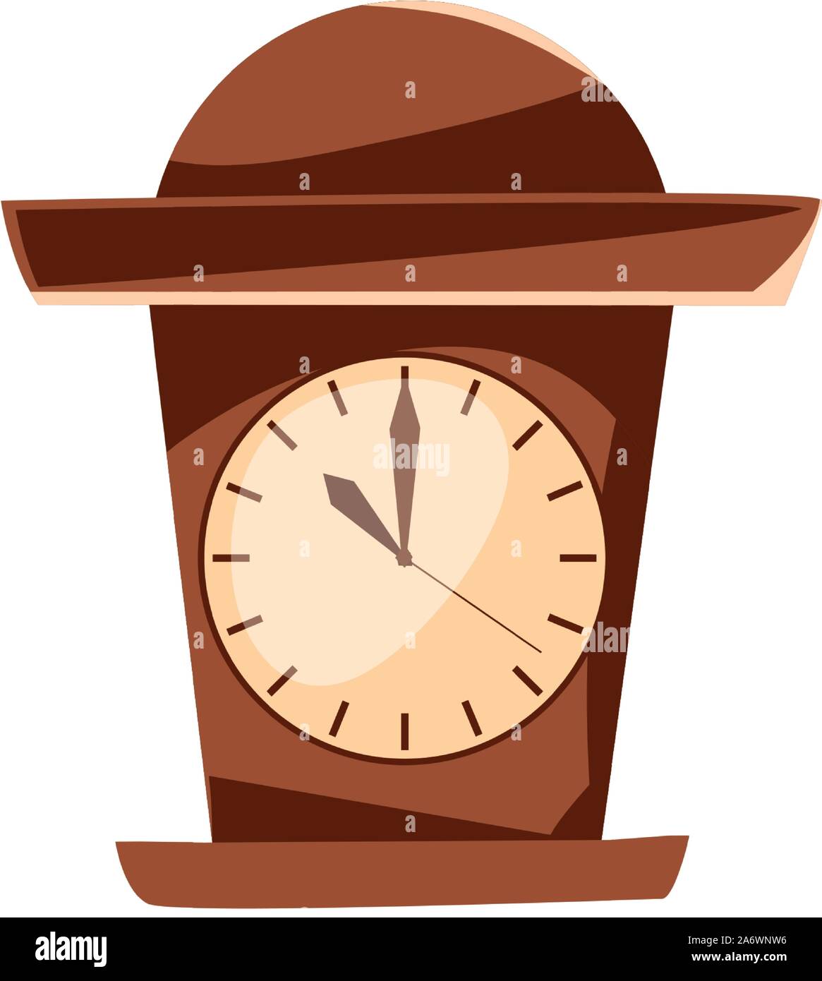 Classic clock design, Time tool instrument second deadline measure and