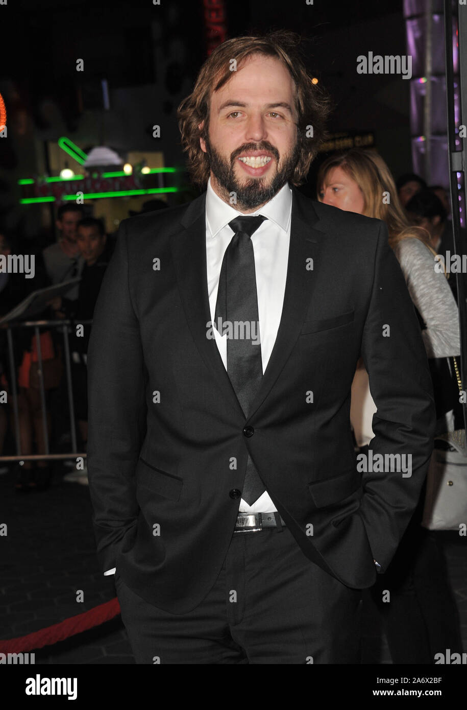 LOS ANGELES, CA. September 10, 2013: Angus Sampson at the world ...