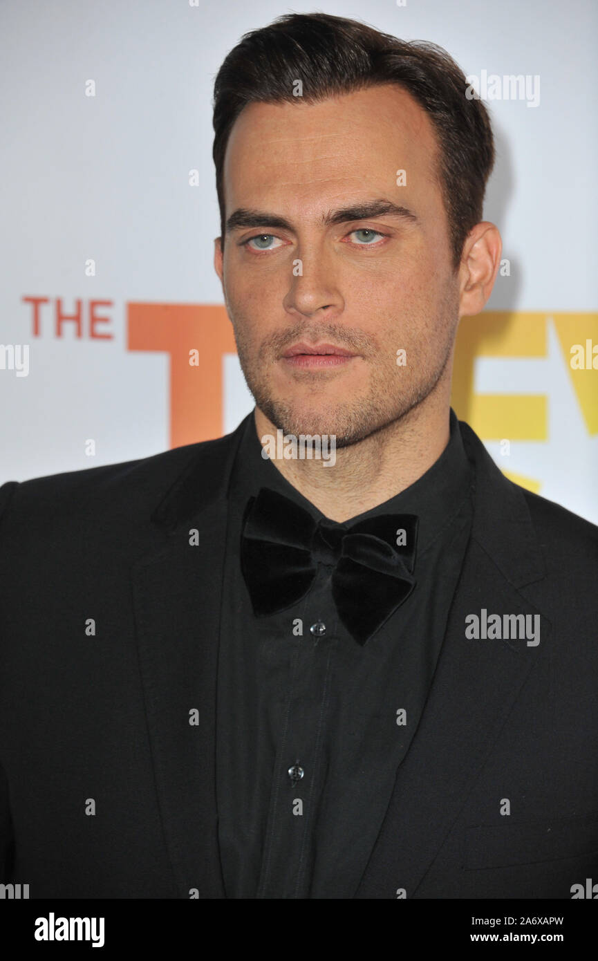 LOS ANGELES, CA DECEMBER 8, 2013 "Glee" star Cheyenne Jackson at the