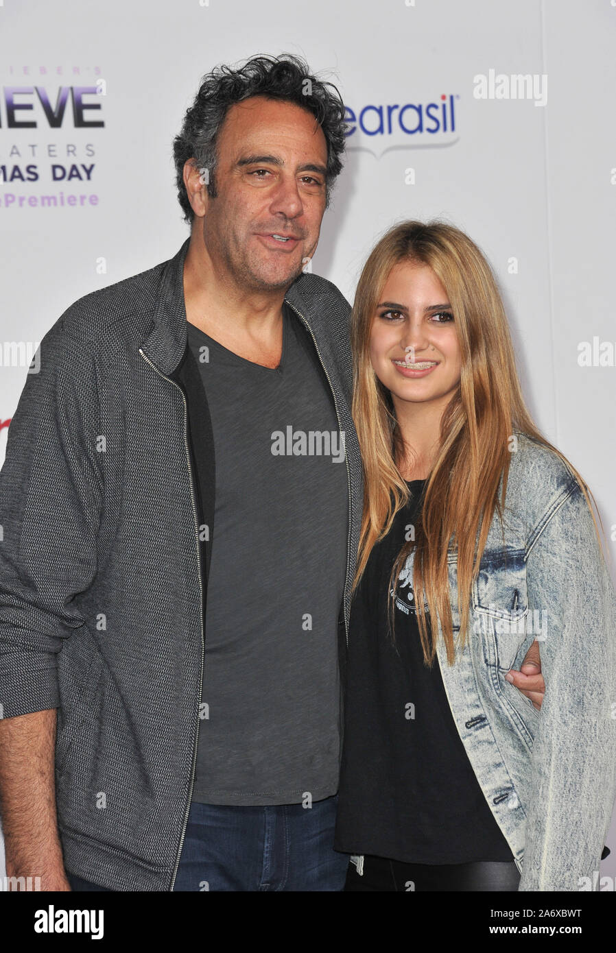 Brad garrett daughter hope garrett hires stock photography and images