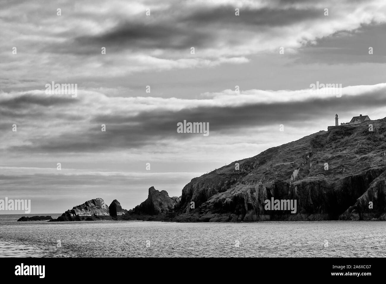 Lighthouse on Sherkin Island, County Cork, Ireland Stock Photo Alamy