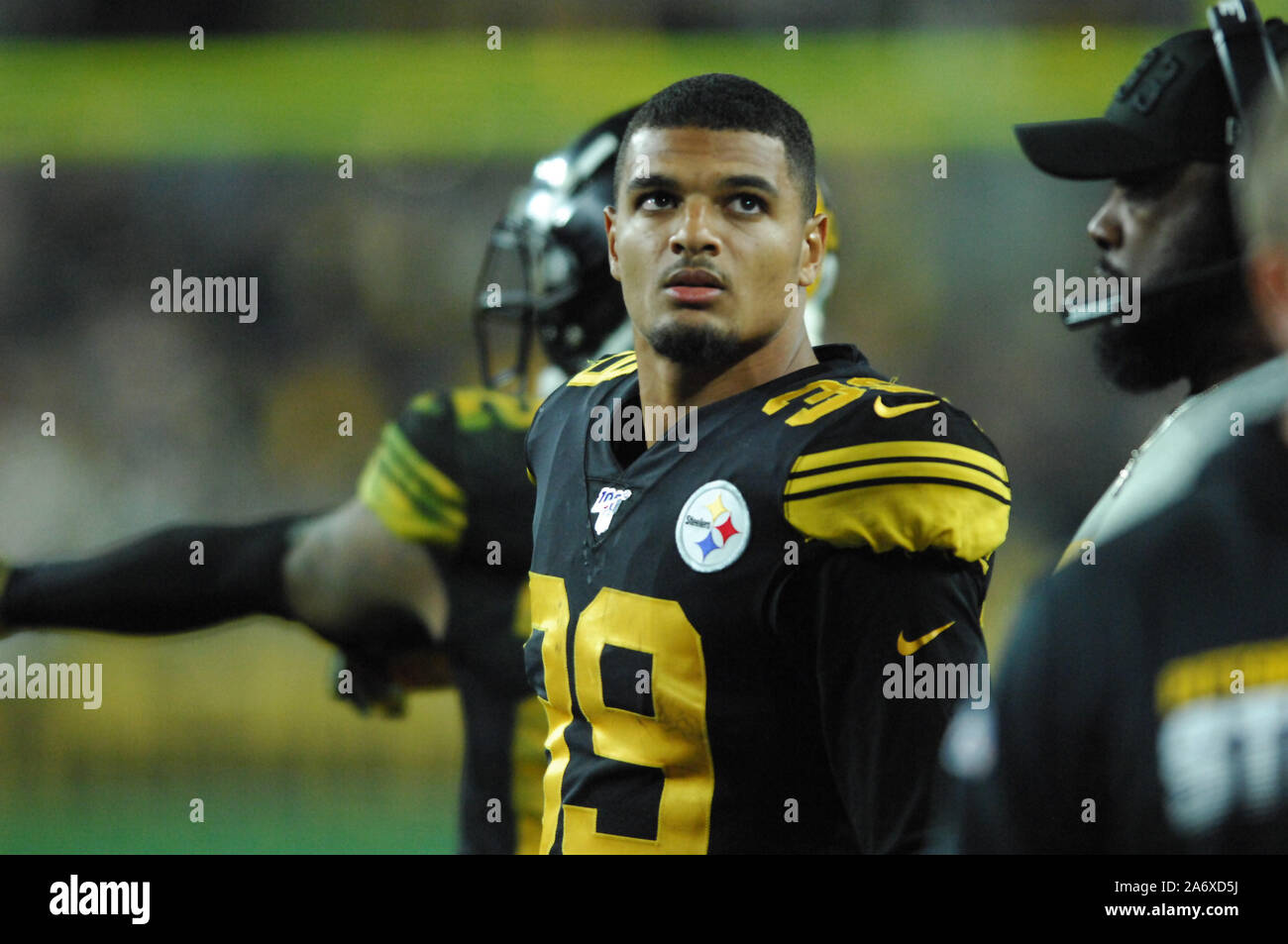 August 21st, 2021: Minkah Fitzpatrick #39 during the Pittsburgh Steelers vs  Detroit Lions game at Heinz Field in Pittsburgh, PA. Jason Pohuski/CSM  Stock Photo - Alamy