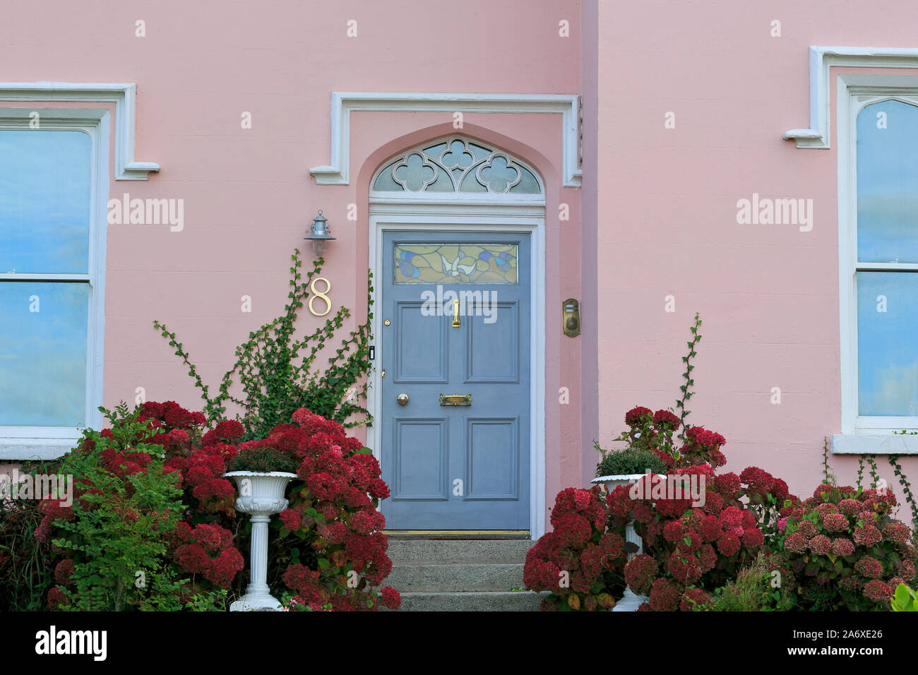 Pink House, Dun Laoghaire, County Dublin, Ireland Stock Photo Alamy