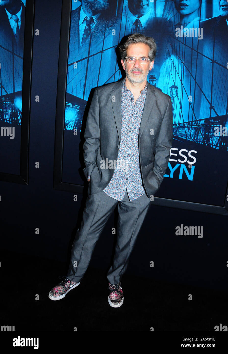Los Angeles, California, USA 28th October 2019 Novelist Jonathan Lethem ...