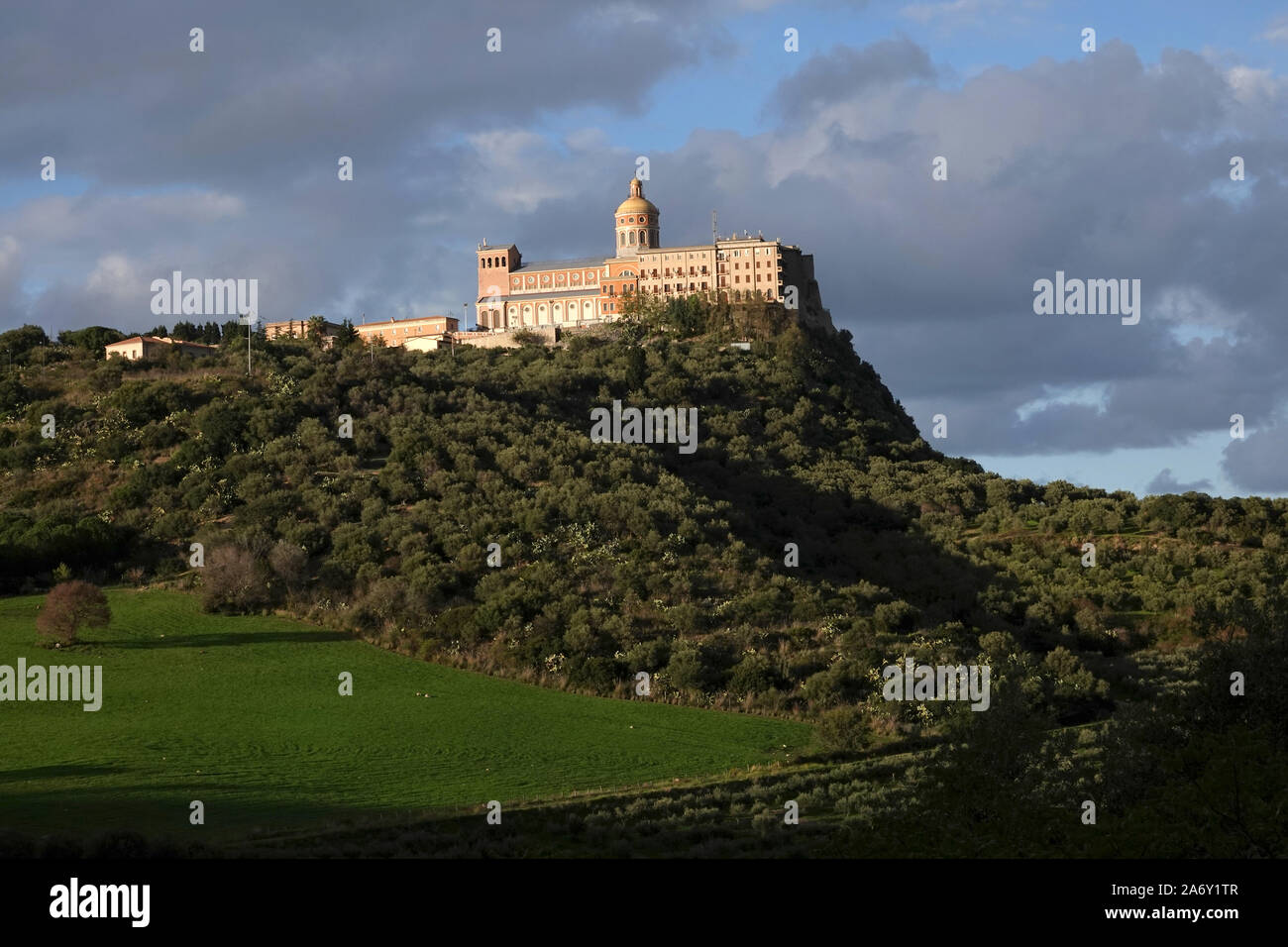 Italy, Sicily, Tindari sanctuary Stock Photo