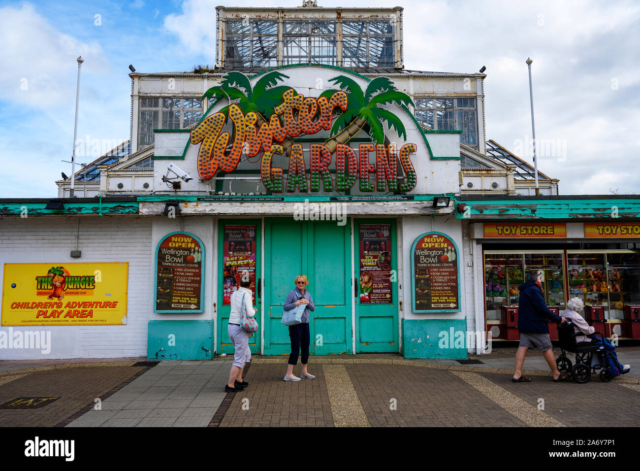 Winter Gardens Great Yarmouth Norfolk UK Stock Photo Alamy
