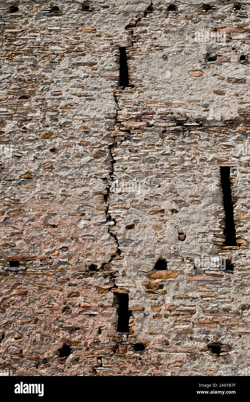 Brick stone old wall Stock Photo
