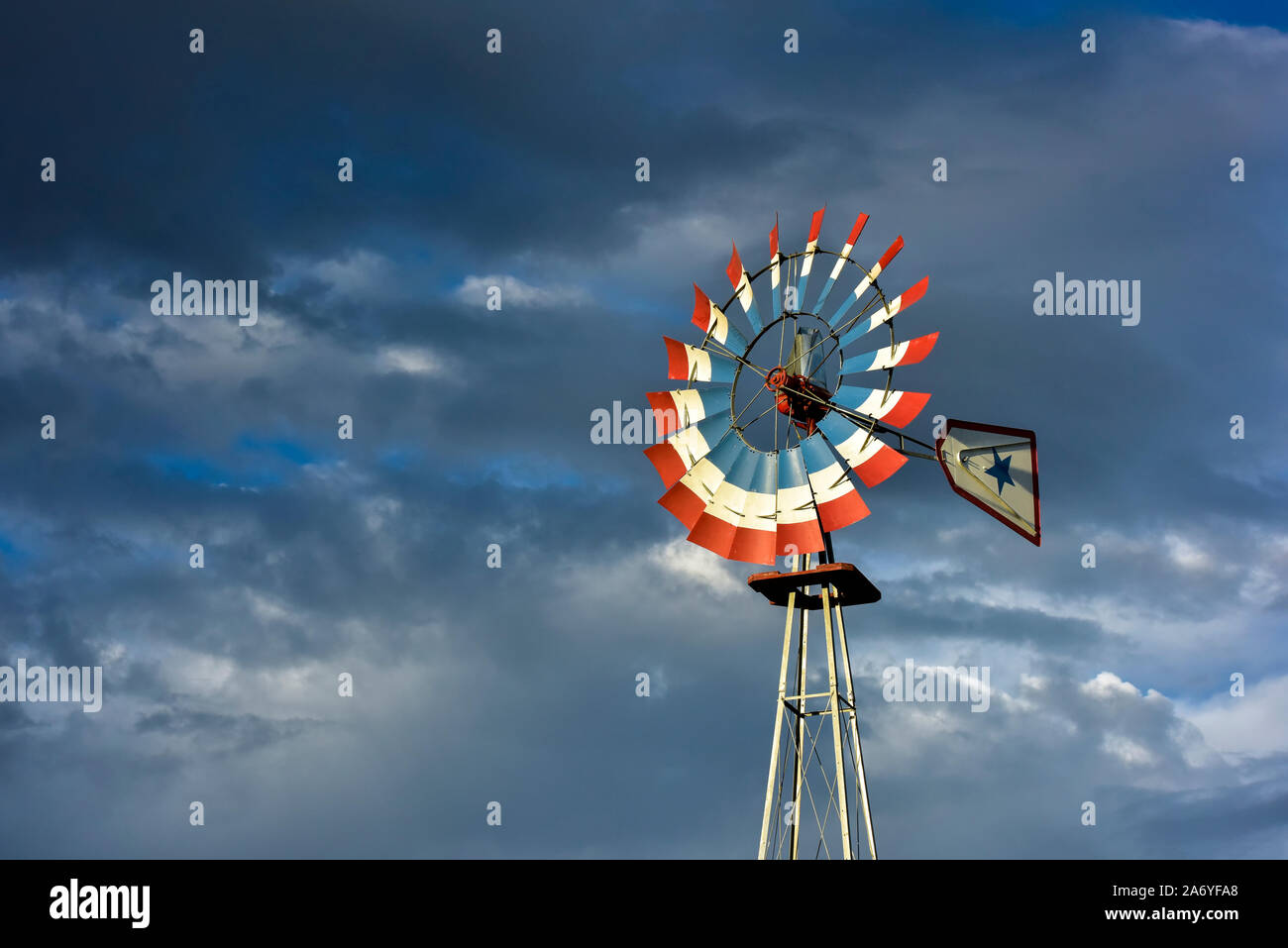 Windmill For Pumping Water High Resolution Stock Photography and Images