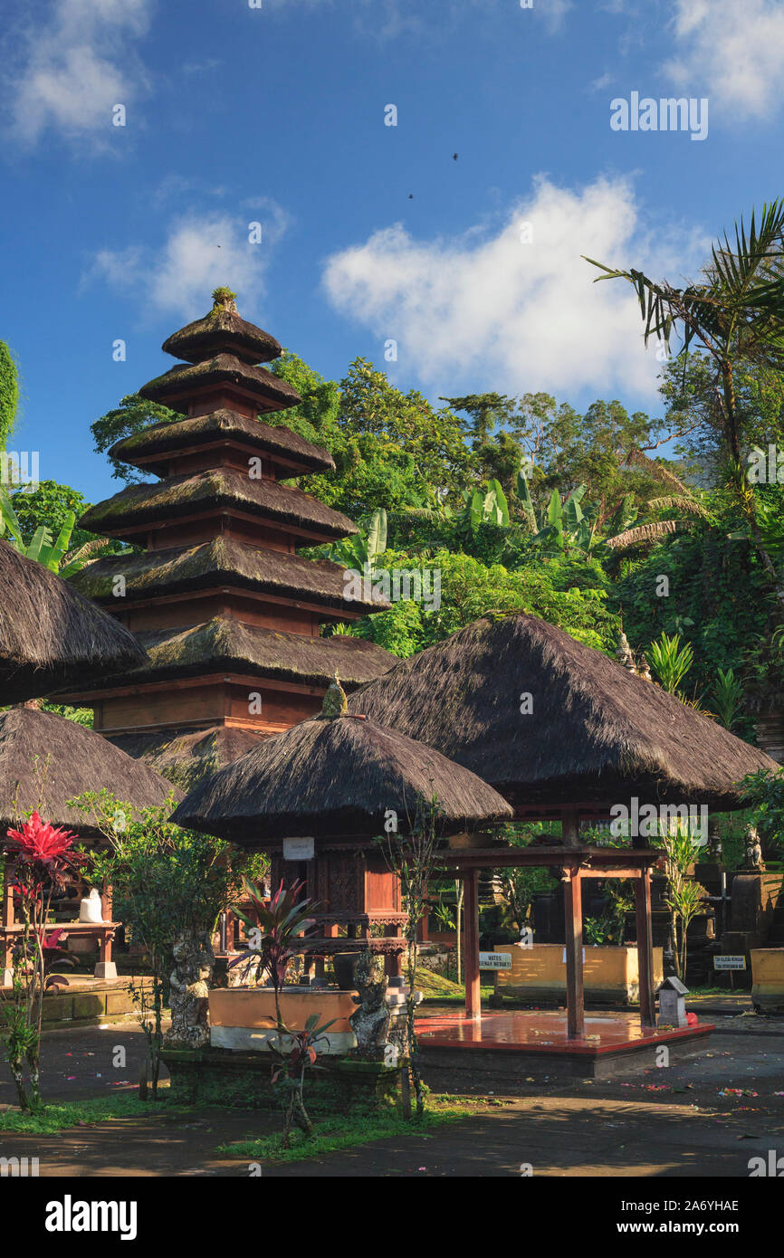 Indonesia, Bali, the directional temple of Pura Luhur Batukaru on the  slopes of the Batukaru Volcano Stock Photo - Alamy