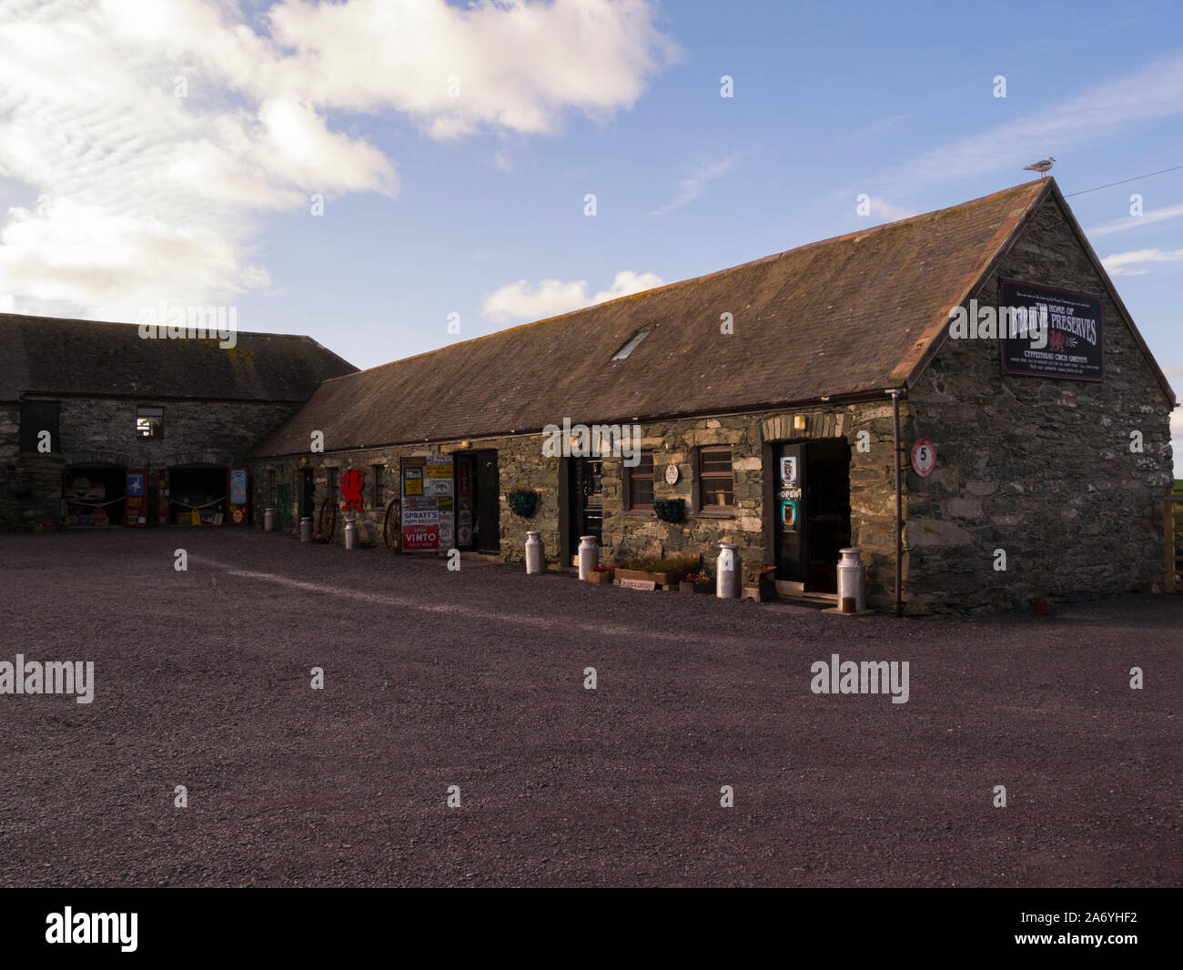 Beehive Preserves known as The Jam Factory housed in traditional Welsh Farmhouse Cemlyn Isle of