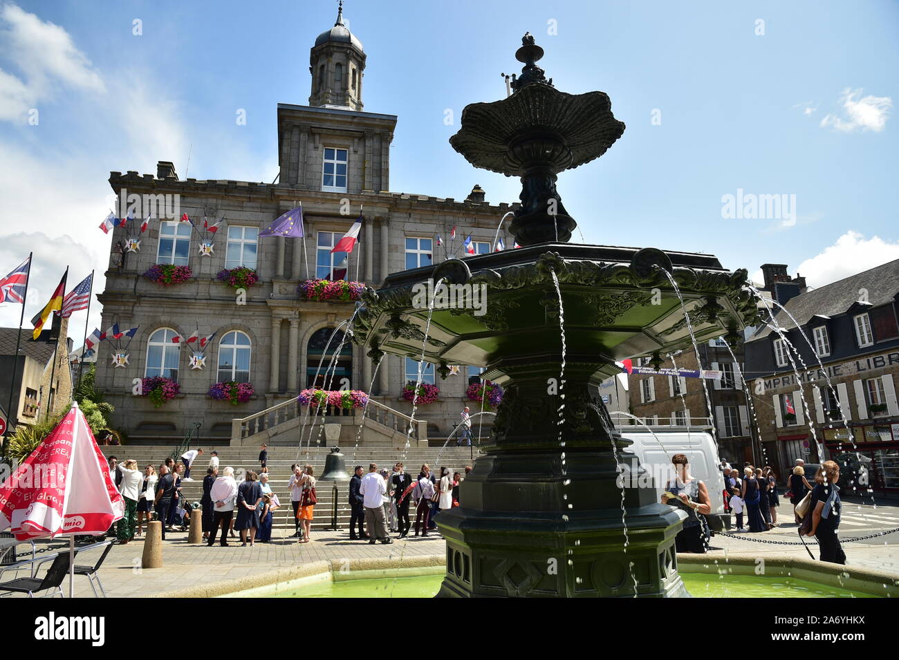 villedieulespoêles Normandy Stock Photo Alamy